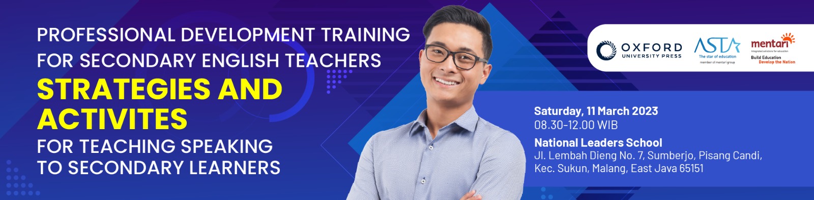 Professional Development Training for Secondary English Teachers - MALANG