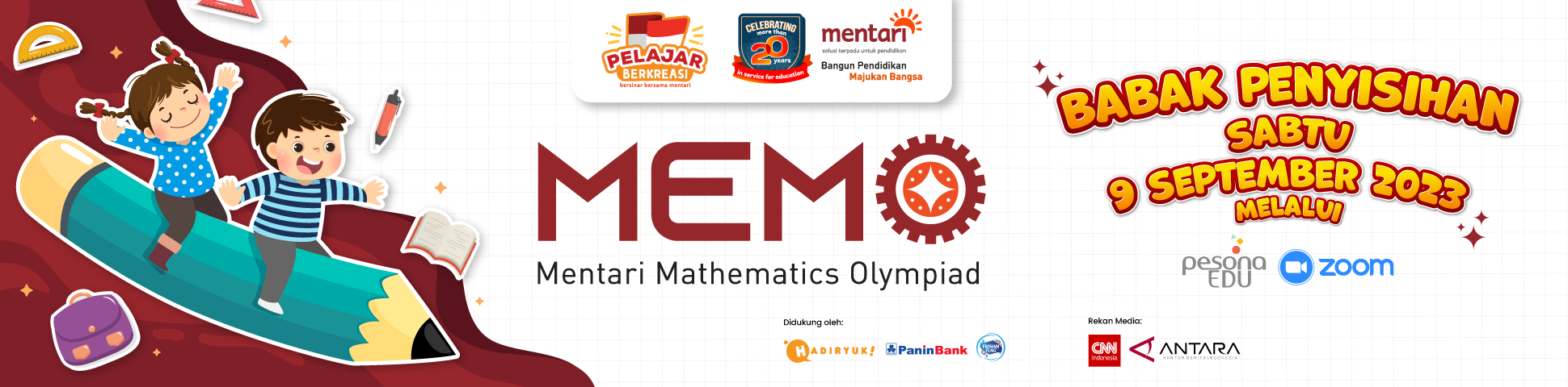 Mentari Mathematics Olympiad (MEMO) 2023