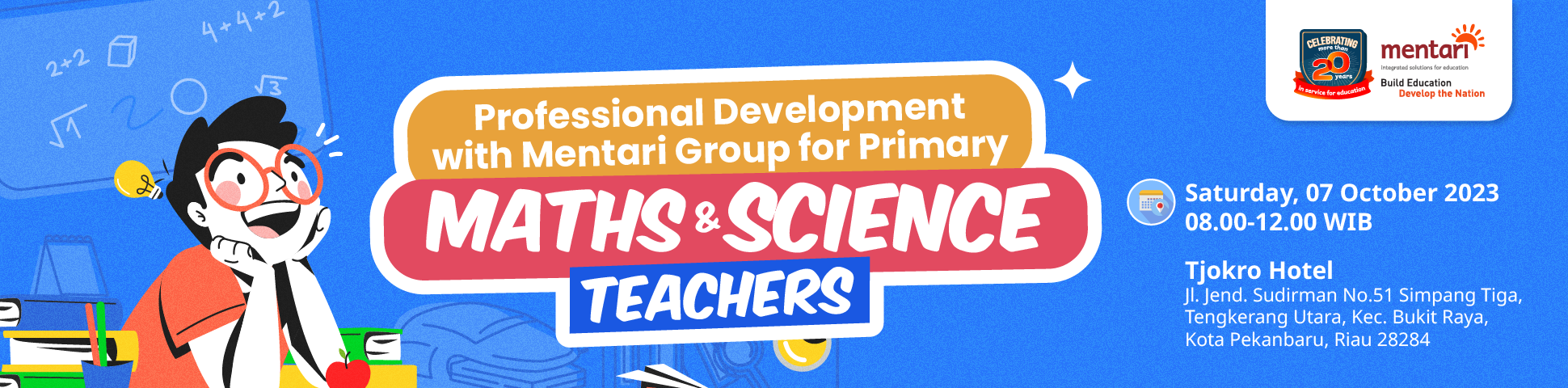 Professional Development Training for Primary Maths and Science Teachers - Pekanbaru